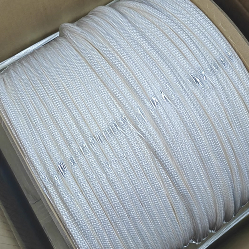 RJX 50meter 4mm /6mm Double-layer Woven Stranded Nylon Rope