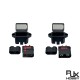 RJX Anti-sparking QS8 Battery Conenctor Strap Fixed Bracket Male Female Charging Port Seat Modified Electric Scooter Charger Plug