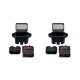 RJX Anti-sparking QS8 Battery Conenctor Strap Fixed Bracket Male Female Charging Port Seat Modified Electric Scooter Charger Plug