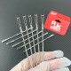 RJX 20pcs M2.5 Clevis Thread M2.5 Push Rod Stainless Steel Pull Rod Connecting Rod