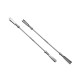 RJX 20pcs M2.5 Clevis Thread M2.5 Push Rod Stainless Steel Pull Rod Connecting Rod
