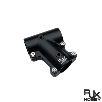 RJX 1pcs Alum 70° 18mm to 18mm Tee Joint Landing Gear Connector Adapter for RC Plant UAV Drone