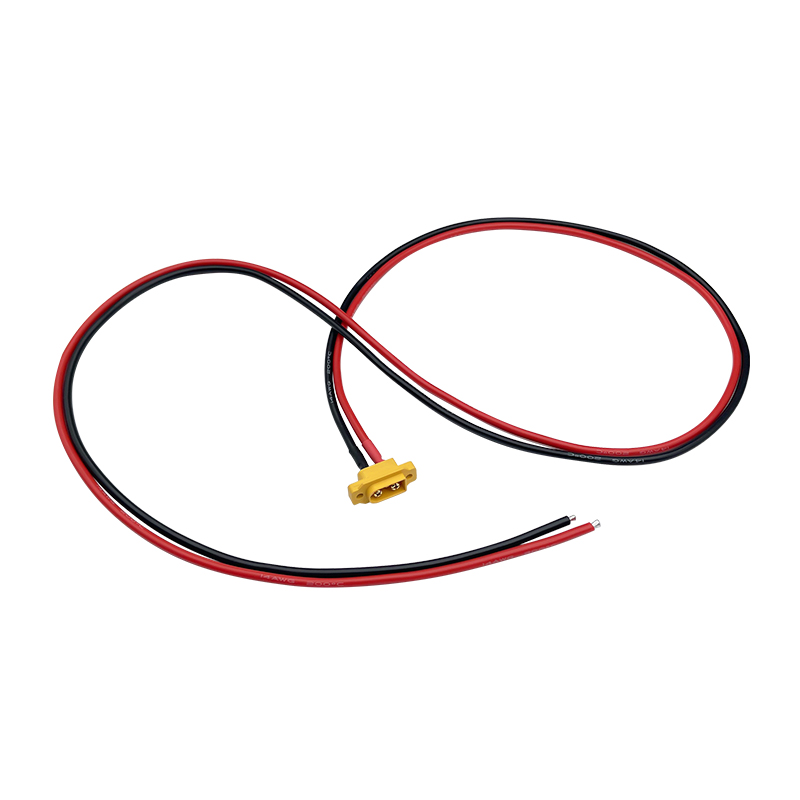 RJXHOBBY 1pcs XT60E Male Connector with 14AWG Silicone Wire Cable for RC Drone