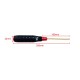 RJX 4Pcs HSS Titanized Hex Screwdriver 1.5 2.0 2.5 3.0mm High-Strength Insulated Anti-Slip Rubber Handle