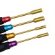 RJXHOBBY HSS titanized Hex /Nut/ Phillips/ Flat Screwdriver 16 pcs kits High-Strength Insulated Anti-Slip Rubber Handle