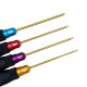 RJXHOBBY HSS titanized Hex /Nut/ Phillips/ Flat Screwdriver 16 pcs kits High-Strength Insulated Anti-Slip Rubber Handle