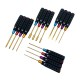 RJXHOBBY HSS titanized Hex /Nut/ Phillips/ Flat Screwdriver 16 pcs kits High-Strength Insulated Anti-Slip Rubber Handle