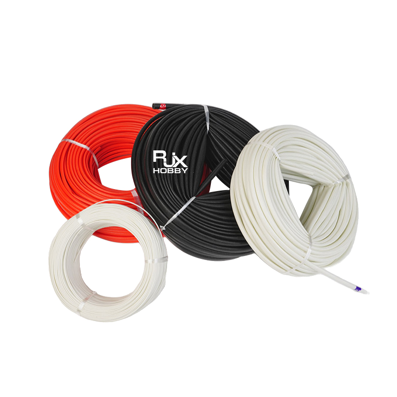 RJXHOBBY 50meters 10-20mm Heat Resistant Sleeving Cable Wire HIGH TEMP Fiberglass Insulating Sleeve