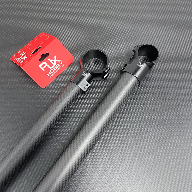 RJXHOBBY 1pcs Landing Gear Aluminum Alloy Tee Tripod 30 to 50mm / 40 to 40mm Carbon Fiber Tube Connector