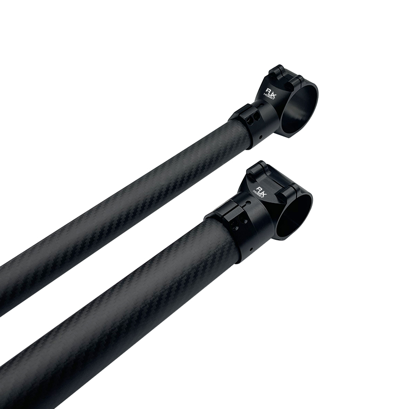 RJXHOBBY 1pcs Landing Gear Aluminum Alloy Tee Tripod 30 to 50mm / 40 to 40mm Carbon Fiber Tube Connector
