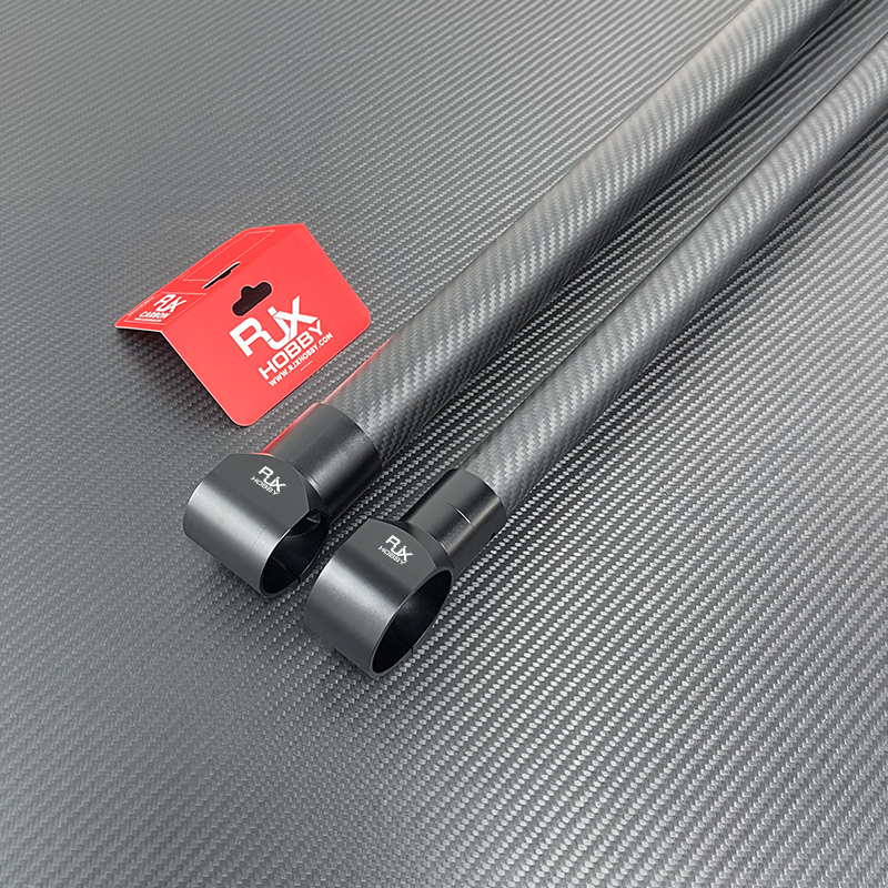 RJXHOBBY 1pcs Landing Gear Aluminum Alloy Tee Tripod 30 to 50mm / 40 to 40mm Carbon Fiber Tube Connector