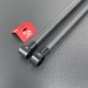 RJXHOBBY 1pcs Landing Gear Aluminum Alloy Tee Tripod 30 to 50mm / 40 to 40mm Carbon Fiber Tube Connector
