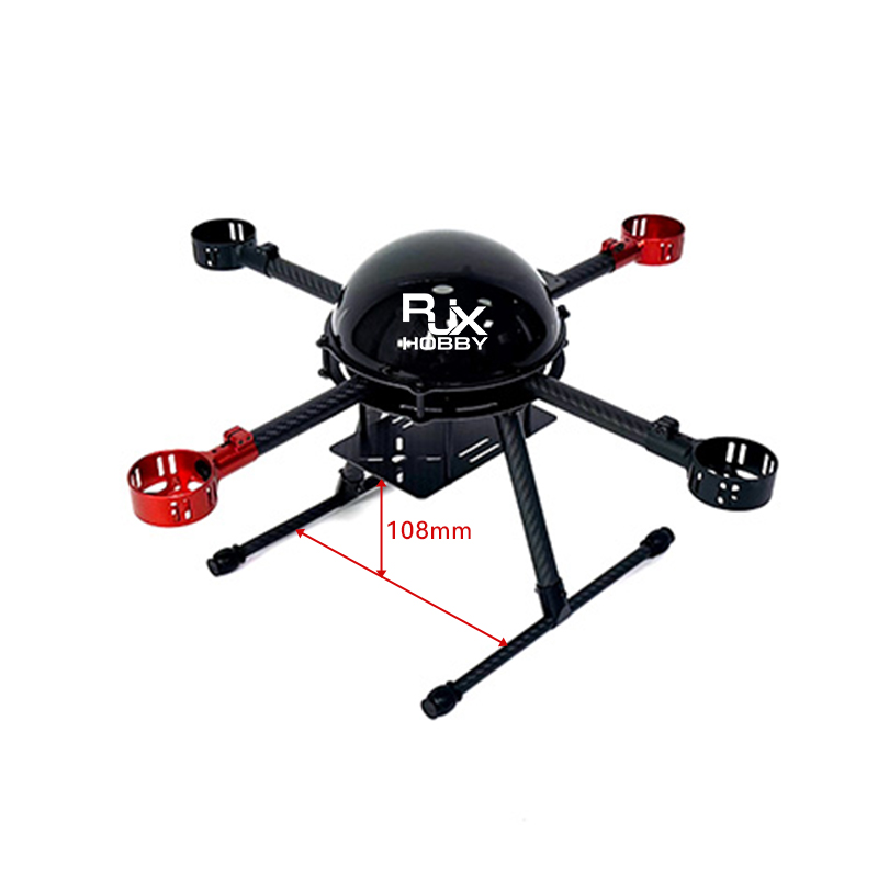 RJX 450C 4-Axis Carbon Fiber Quadcopter Frame  Kit with Motor Mounts ﻿