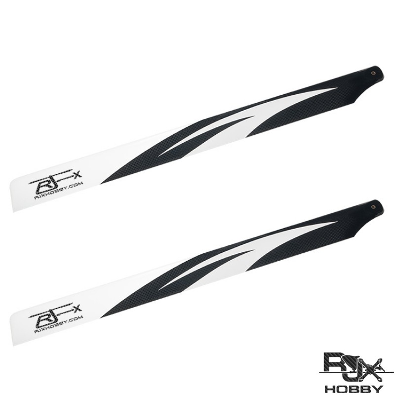 RJX 600mm CF Blades -FBL Version
