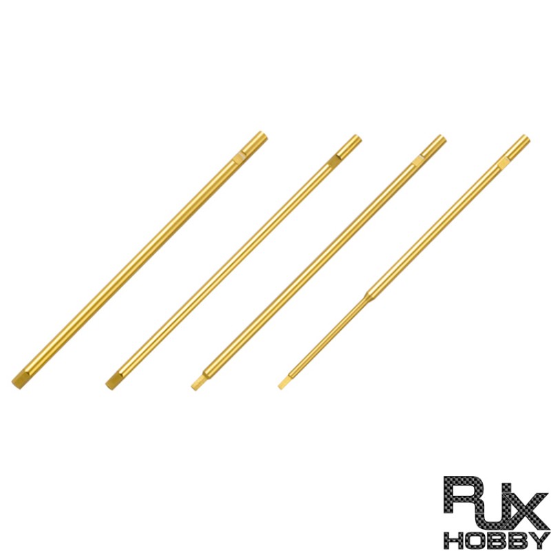 RJX Titanium Hex Driver Bits 1.5,2.0,2.5,3.0mm