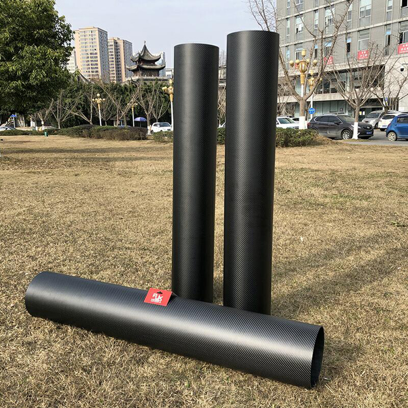 RJXHOBBY 3K Carbon Fiber Round Tube 1000mm (OD:40-145mm)