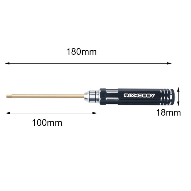 RJX Hex Screw driver Tools Kit 1.5mm / 2.0mm / 2.5mm / 3.0mm for RC Models Car Boat Airplane