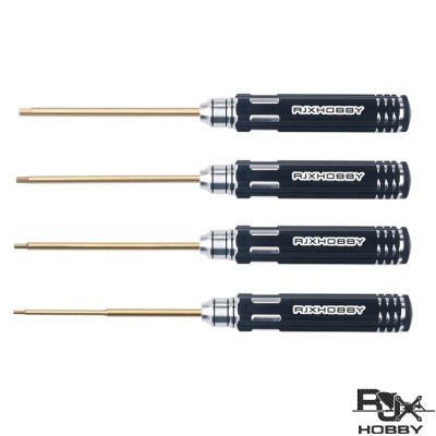 RJX Hex Screw driver Tools Kit 1.5mm / 2.0mm / 2.5mm / 3.0mm for RC Models Car Boat Airplane