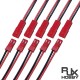 RJX 22 AWG  Silicone JST Plug Connector 2 Pin Male Female Plug Connector Cable Wire for LED Lamp Strip RC Toys Battery