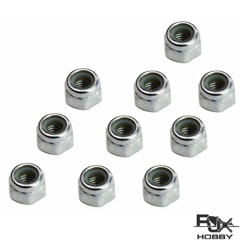 M3 Lock Nut x10pcs